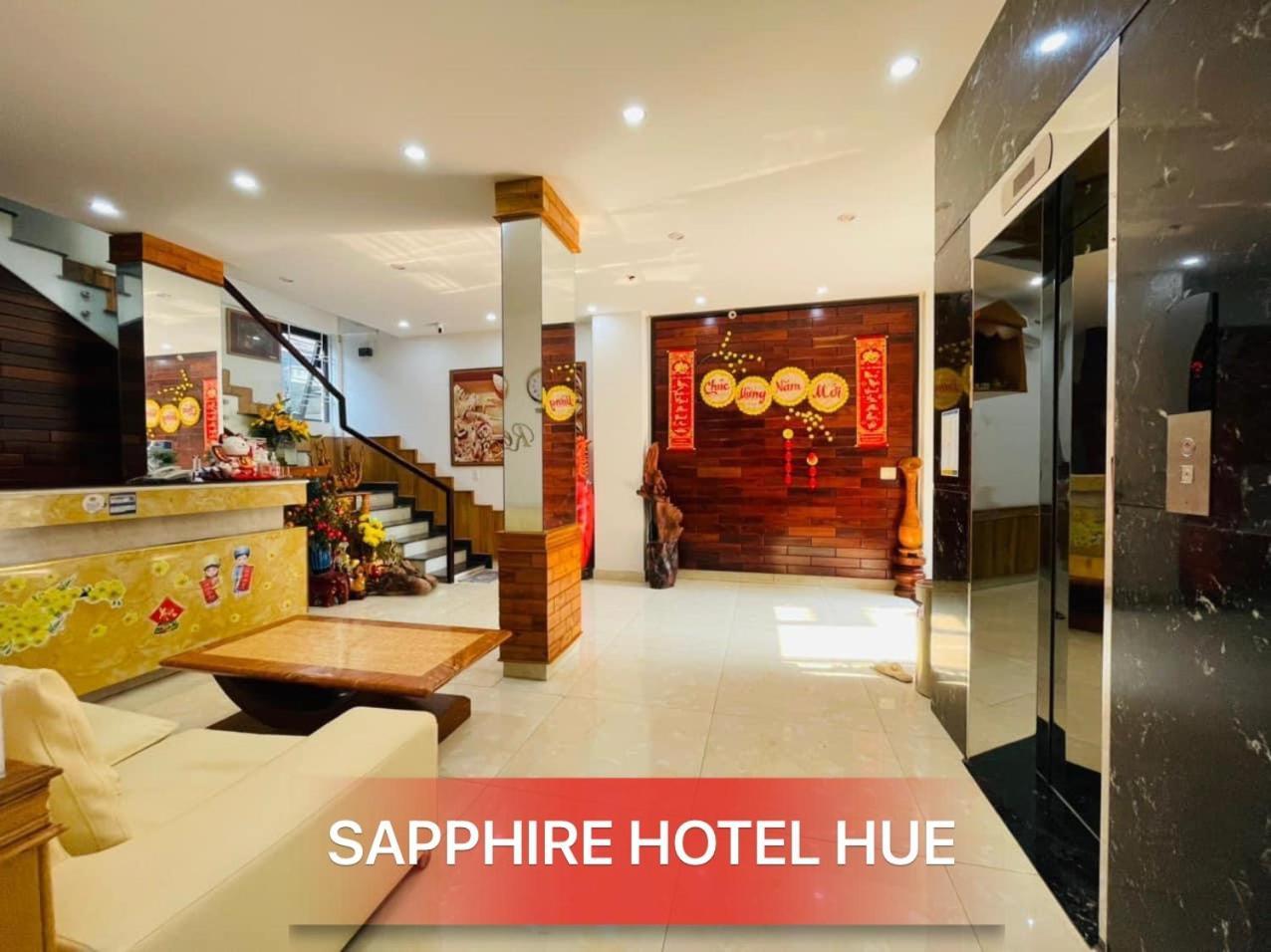 Sapphire Hotel Hue Bagian luar foto